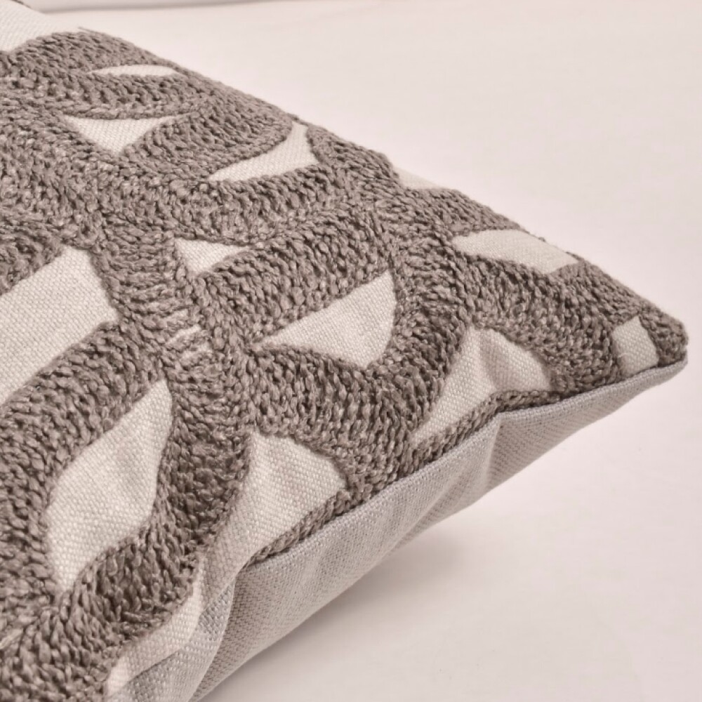 Almohadon Deco Tropea 50x50 Beige - Greige