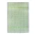 Repasador Kanguro Ajedrez 37 x 52 cm Blanco Verde Manzana