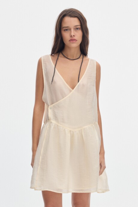 Vestido Adams Silky Cream