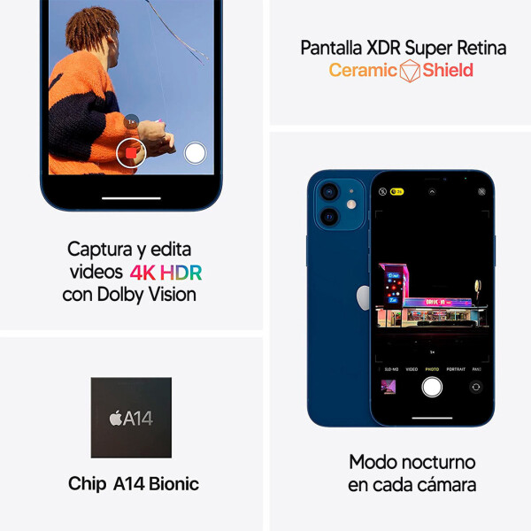 Iphone 12 4/128 Gb 5g PURPURA