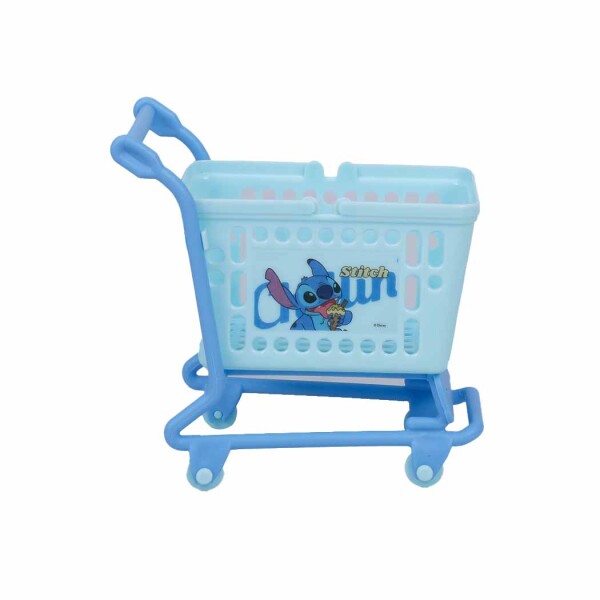 Mini carrito de compras Stitch