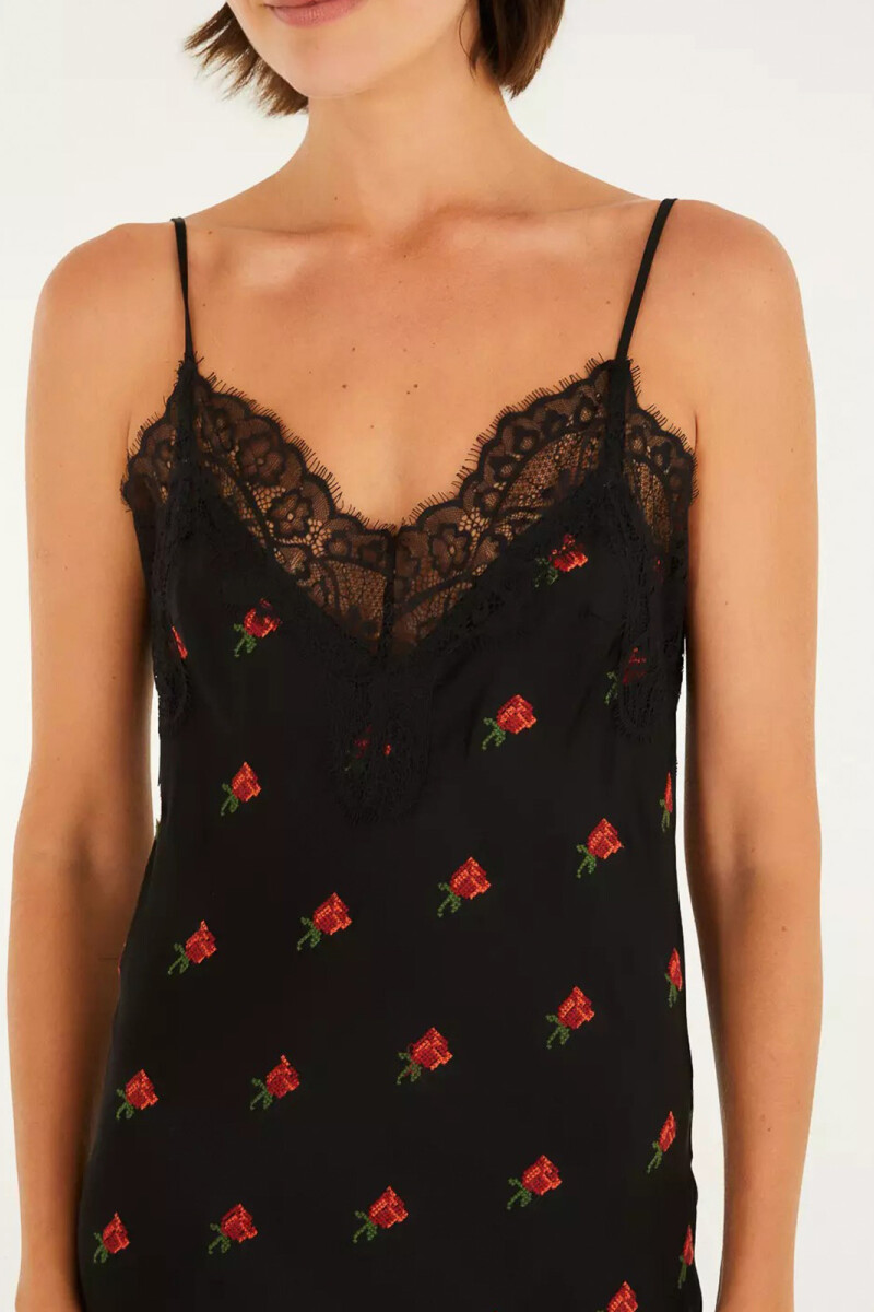 VESTIDO ROSALIA Negro