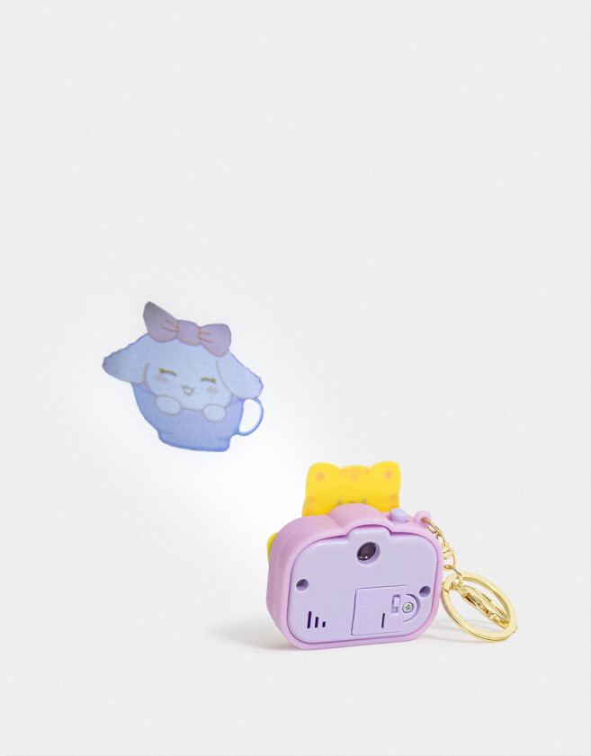 Llavero Lúdico Llavero Y Charm Camara De Gatito - Rosa Claro