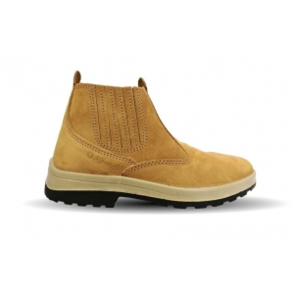 Botín de campo nobuck elastizado amarillo Worksafe Botín de campo nobuck elastizado amarillo Worksafe