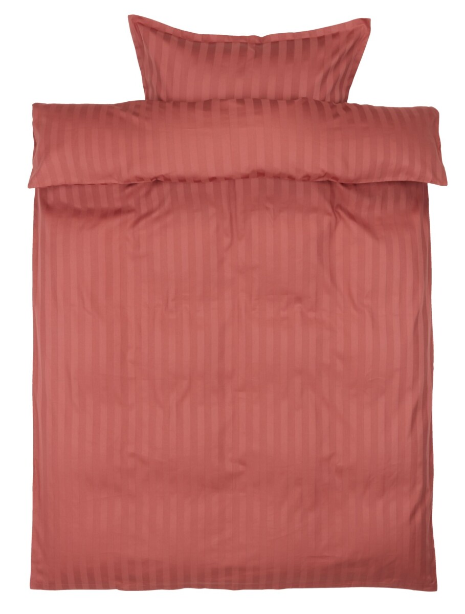 Juego funda nórdica satén NELL 155x220 rosa osc 