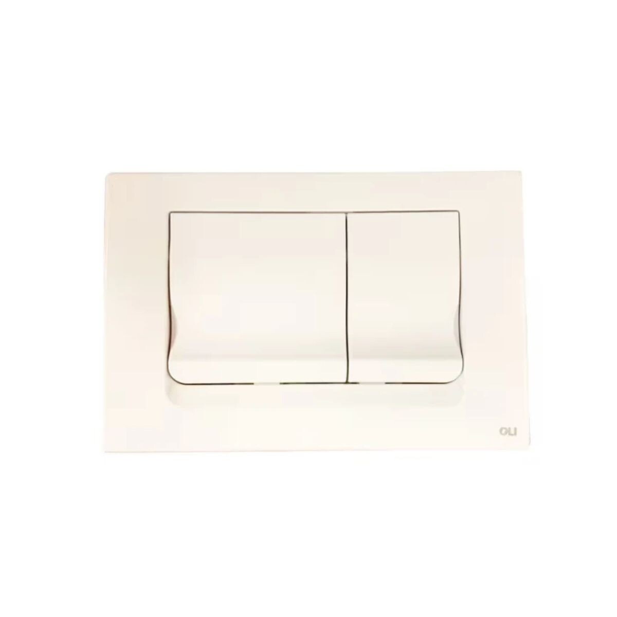 Placa Pulsadora Oli Ria Blanca Para Cisterna Embutir 