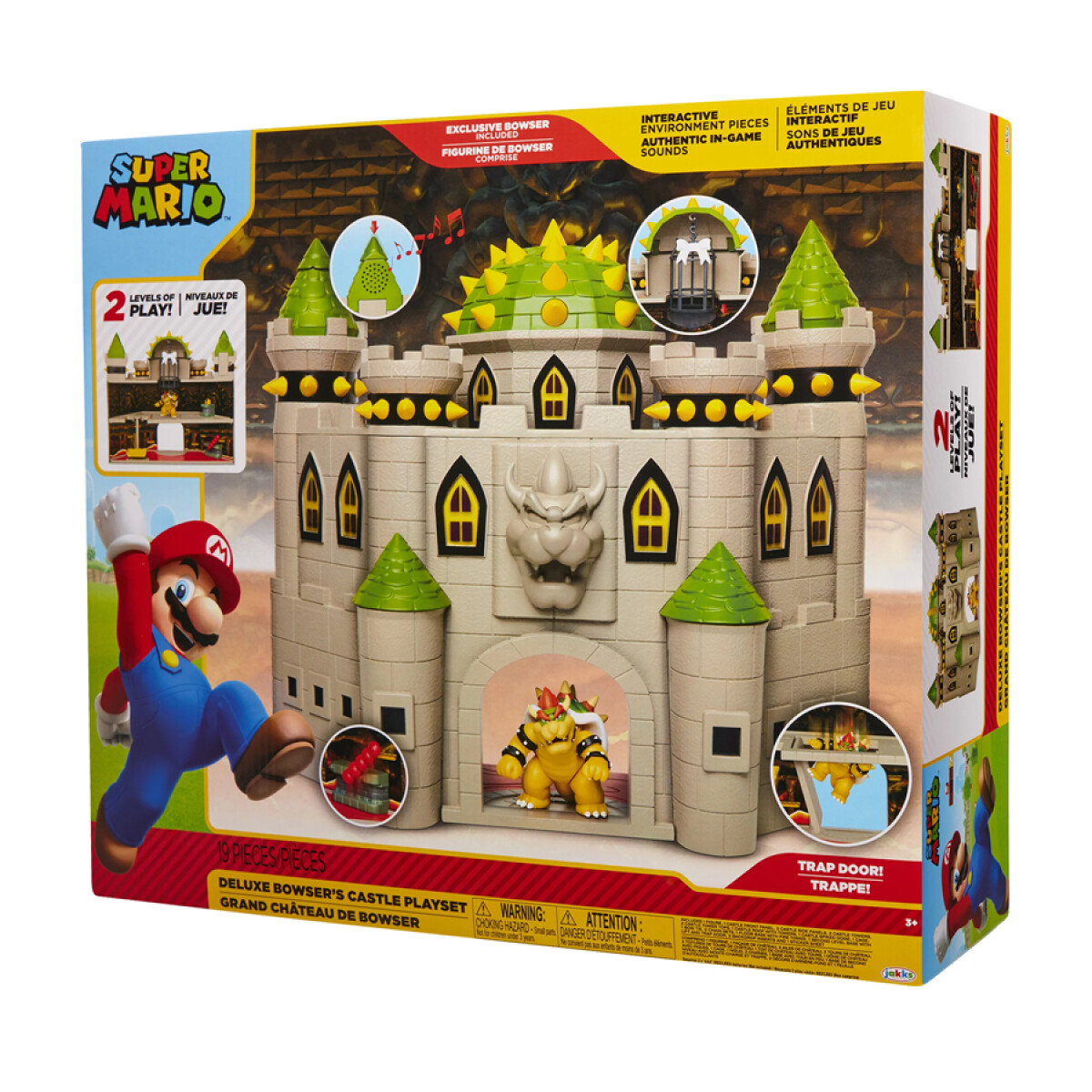 Super Mario • Bowser Castle Playset 