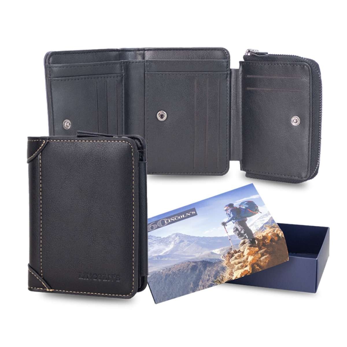 Billetera Cervantes - Negro 