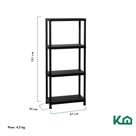 Estantería 131x61x31 Kingsman Estantería 131x61x31 Kingsman