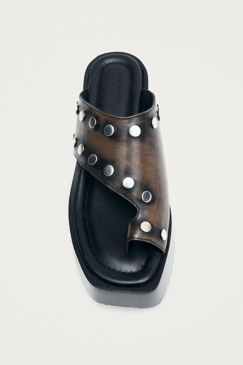 SANDALIA VINTAGE Marron