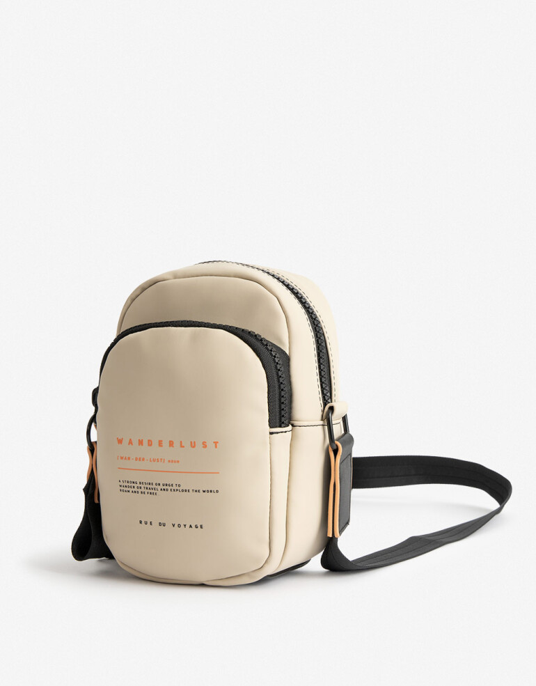 Complemento Marroquinería Pouch Rue Du Voyage Crudo - Blanco Crudo