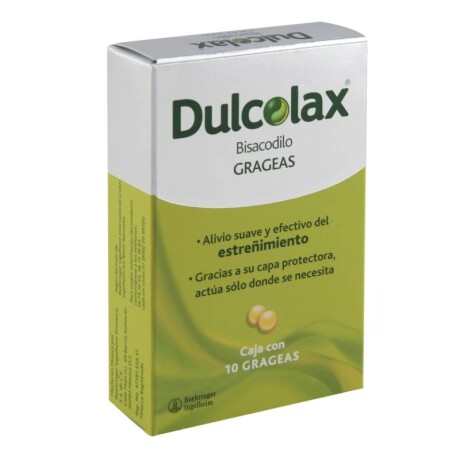 Dulcolax 10 Grageas Dulcolax 10 Grageas