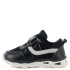 Championes de Niña Push con velcro y glitter NINA Negro