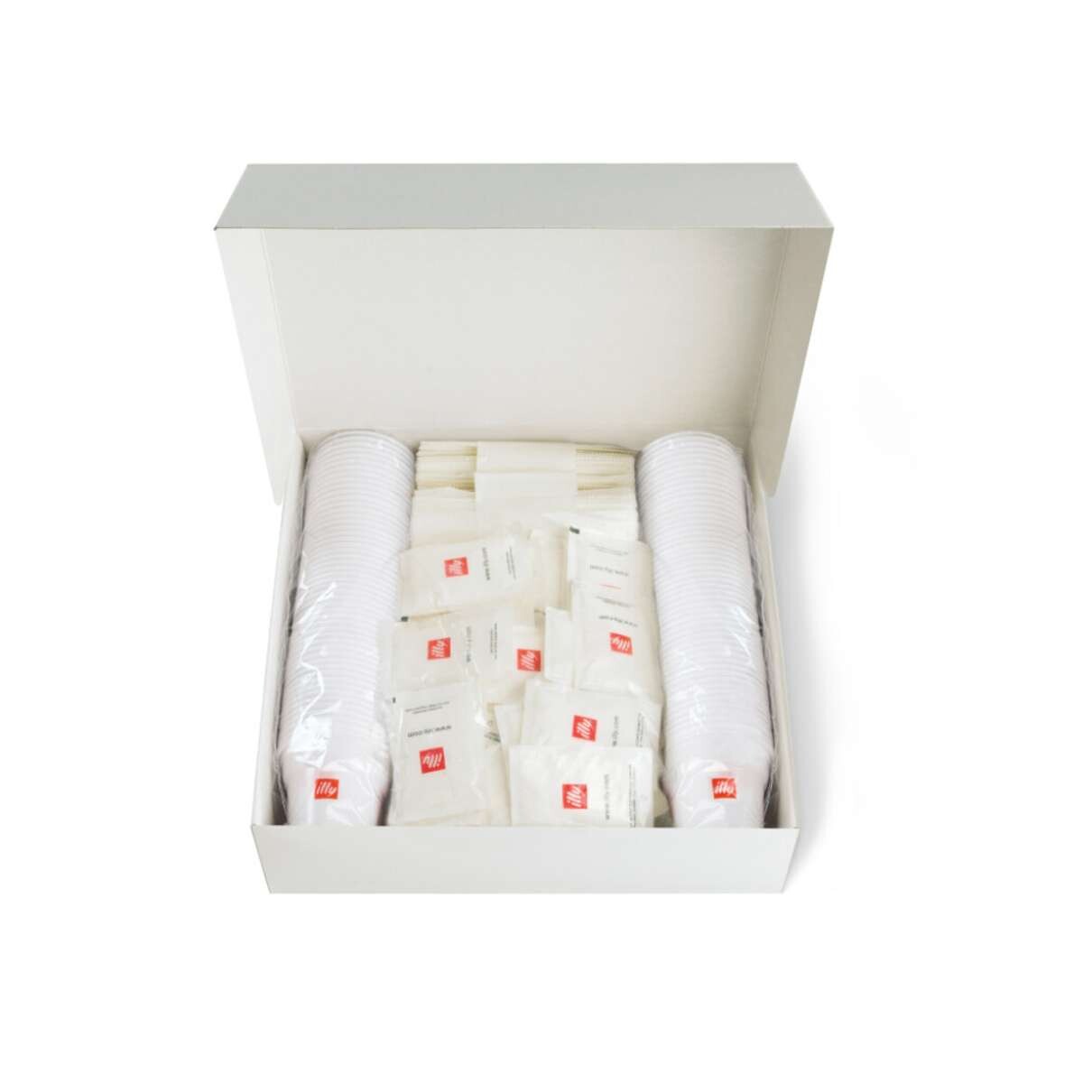 Kit Descartables Illy - 100 Unidades 