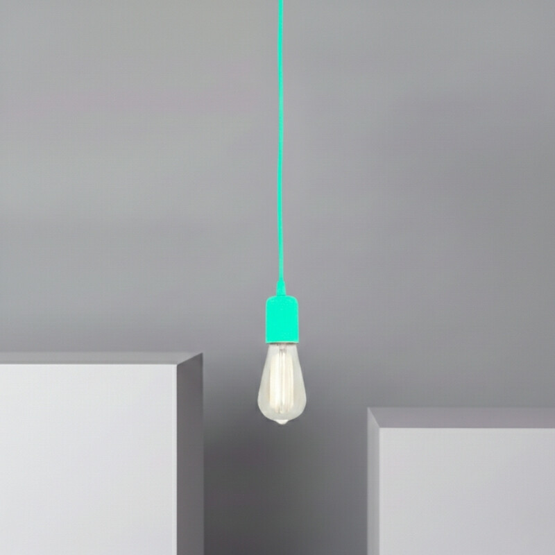 ACDH271 Lámpara Colgante Decorativa Rainbow Celeste