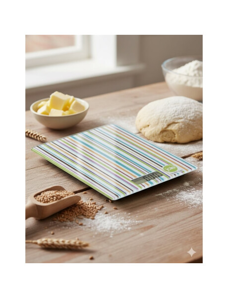 BALANZA DE COCINA DIGITAL A RAYAS JOIE BALANZA DE COCINA DIGITAL A RAYAS JOIE