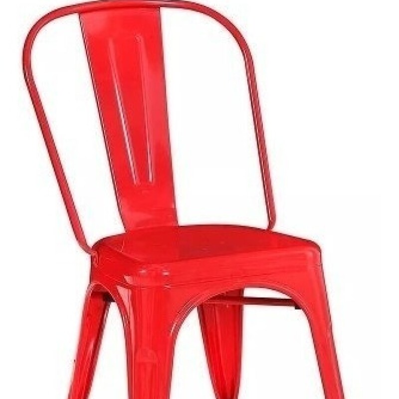 Silla de jardín Genoveva Roja