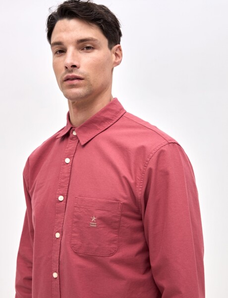 Camisa Daryl Burugundy