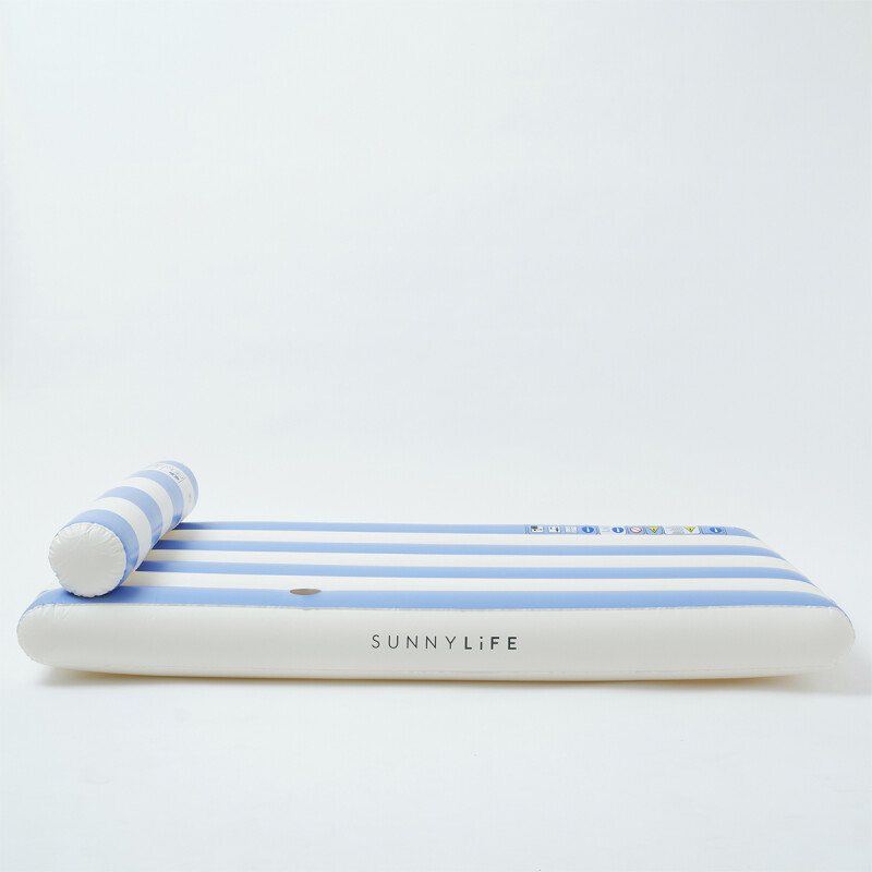 Colchoneta inflable Lilo Blue Stripe