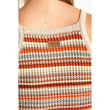 Top Tejido Rayado Multi