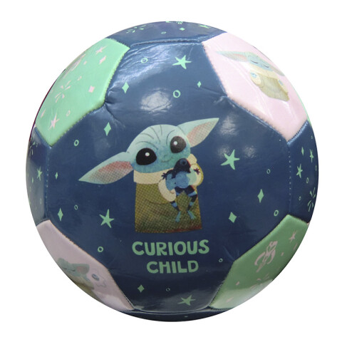 Pelota Fútbol Cuero Nº3 Baby Yoda
