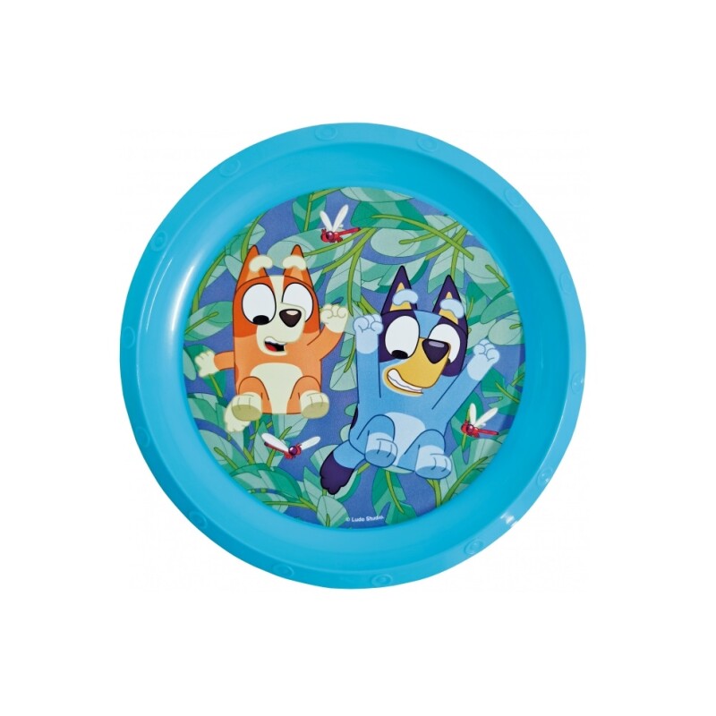 Plato Infantil Bluey Stor BAZAR PLASTICO EASY PP PLATO BLUEY 50612