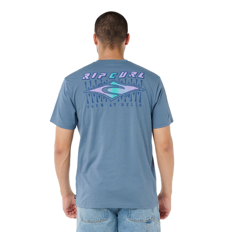 Remera Rip Curl Faded Out - Azul Remera Rip Curl Faded Out - Azul