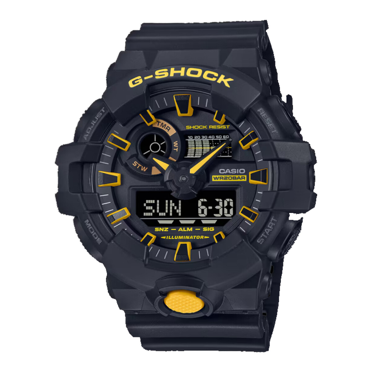 Reloj G-Shock Analógico-Digital de caballeroGA-700CY 