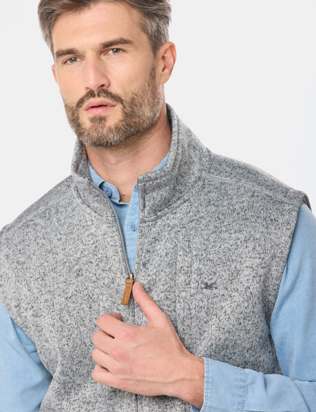 CHALECO FELPA ESPECIAL Gris
