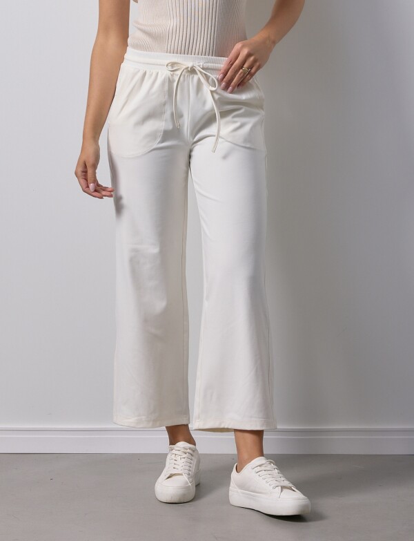Jogger Wide Leg BEIGE CLARO