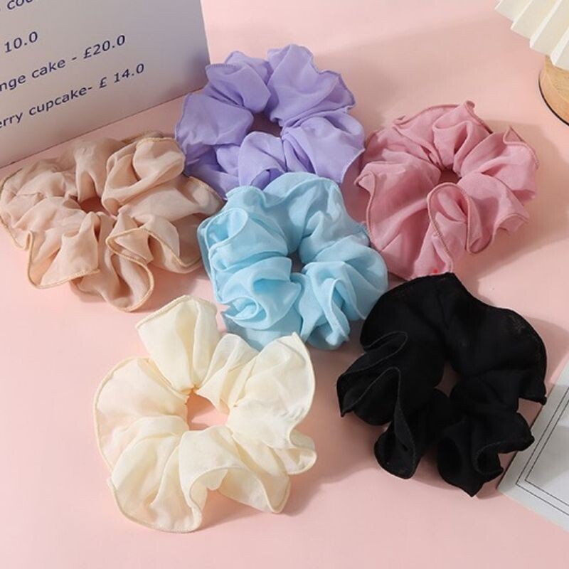 Gomita De Pelo Con Dobladillo - Scrunchie Gomita De Pelo Con Dobladillo - Scrunchie
