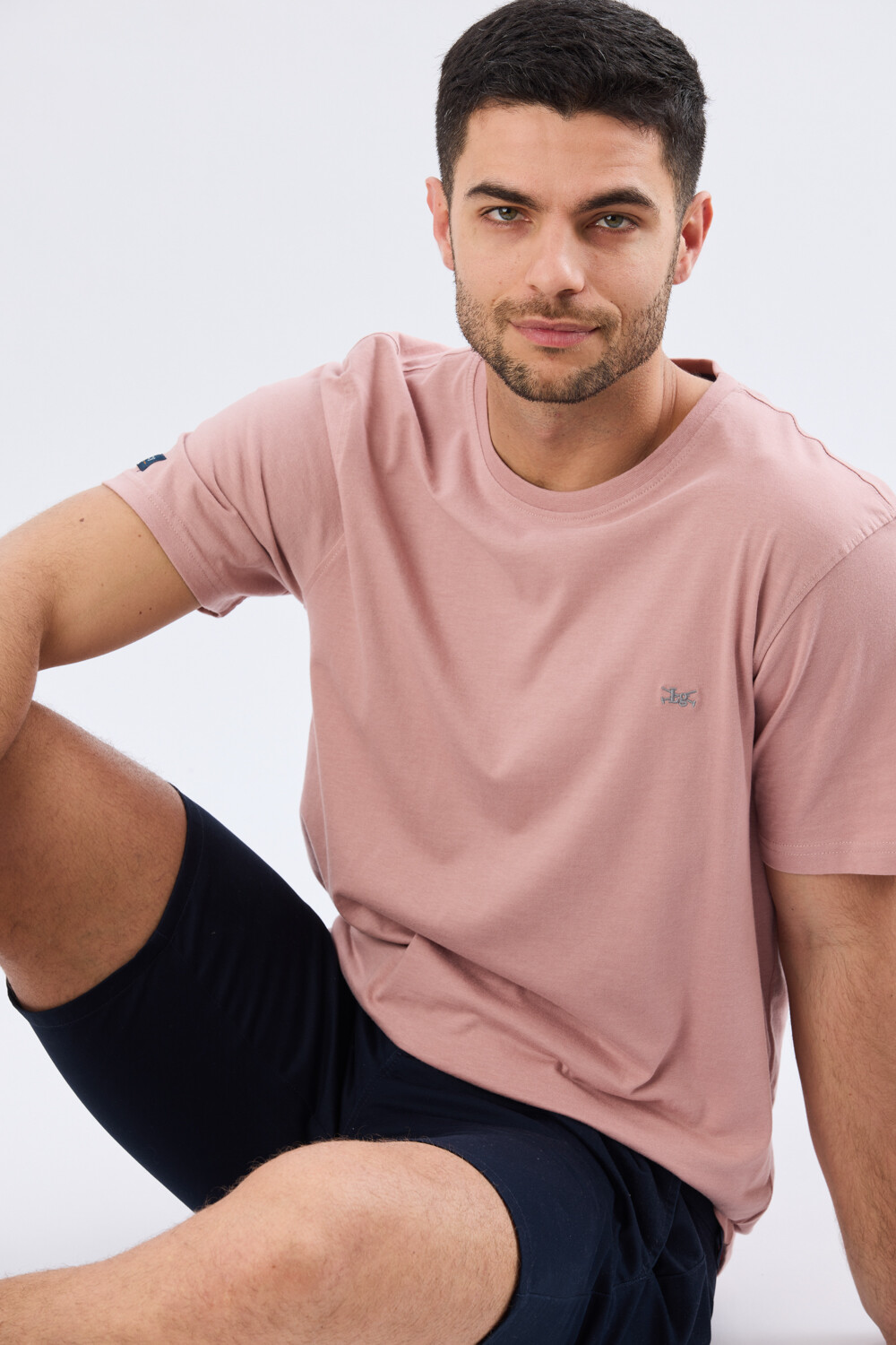 REMERA BÁSICA DE ALGODÓN Rosa
