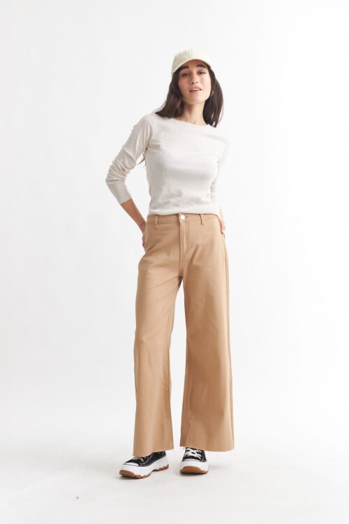 Jean Wide Leg BEIGE
