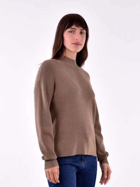 BUZO VIOLET MARRON MEDIO