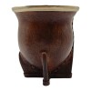 Mate Camionero con apliques en bronce - ALPACA - 01 marrónuniforme