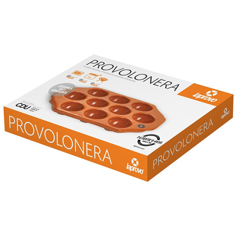 Provolonera de cerámica 10 porciones TERRACOTA