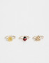 Sets Anillos Flores Sets Anillos Flores - Dorado