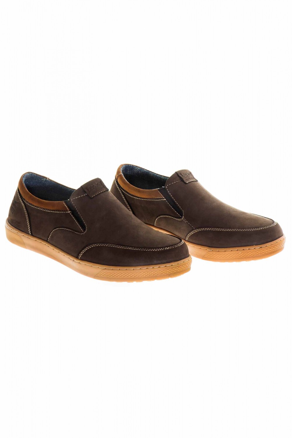 Champion cuero sin cordones Marrón