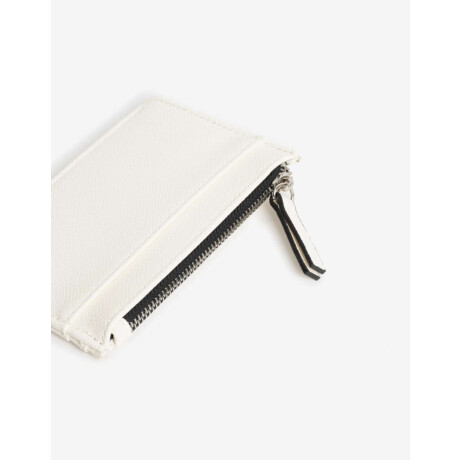 Tarjetero Con Cierre Combinacion Bicolor