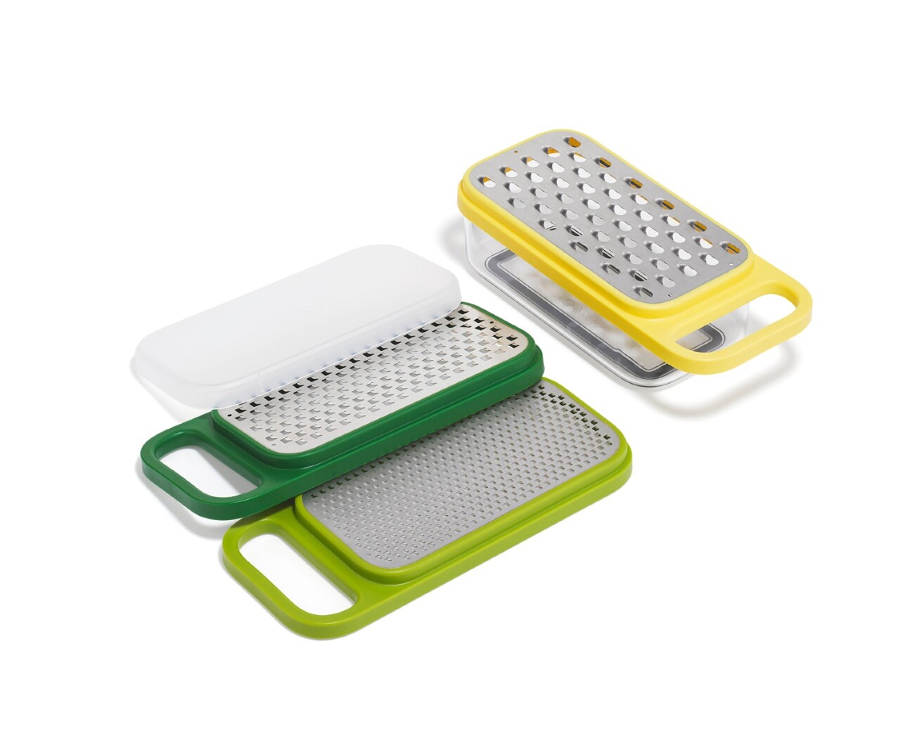 Set de 3 Ralladores con Recipiente Joseph Joseph Multi-Grate & Store™- PREVENTA Set de 3 Ralladores con Recipiente Joseph Joseph Multi-Grate & Store™- PREVENTA