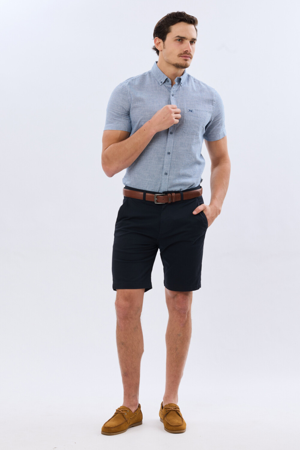 BERMUDA CLASICA Azul