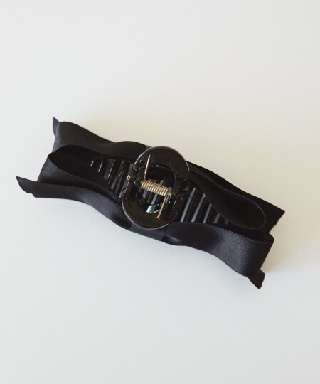 PINZA SIMPLE BOW BLACK PINZA SIMPLE BOW BLACK