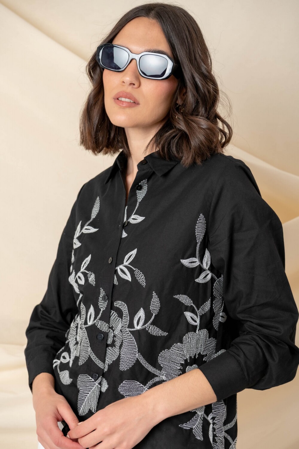 CAMISA SOPHIA Negro