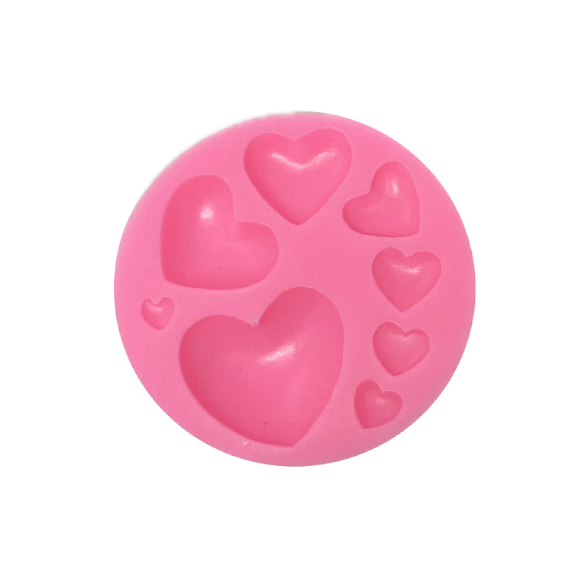 Molde Silicona Corazones 