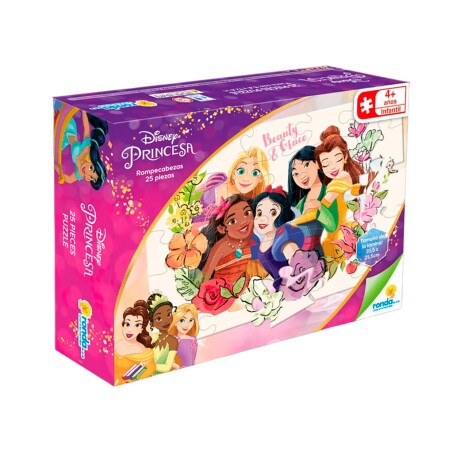 Puzzle Ronda Disney Princesas x 25 piezas Puzzle Ronda Disney Princesas x 25 piezas