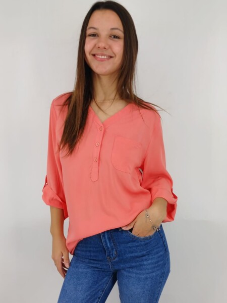 BLUZA WANNA 2413 CORAL
