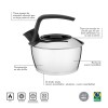 Caldera/Tetera 1.5 L MANGO NEGRO - 61485/160 - Tramontina Caldera/Tetera 1.5 L MANGO NEGRO - 61485/160 - Tramontina