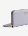 Ficheros Zip Round Billetera Formato Fichero - Violeta Lila
