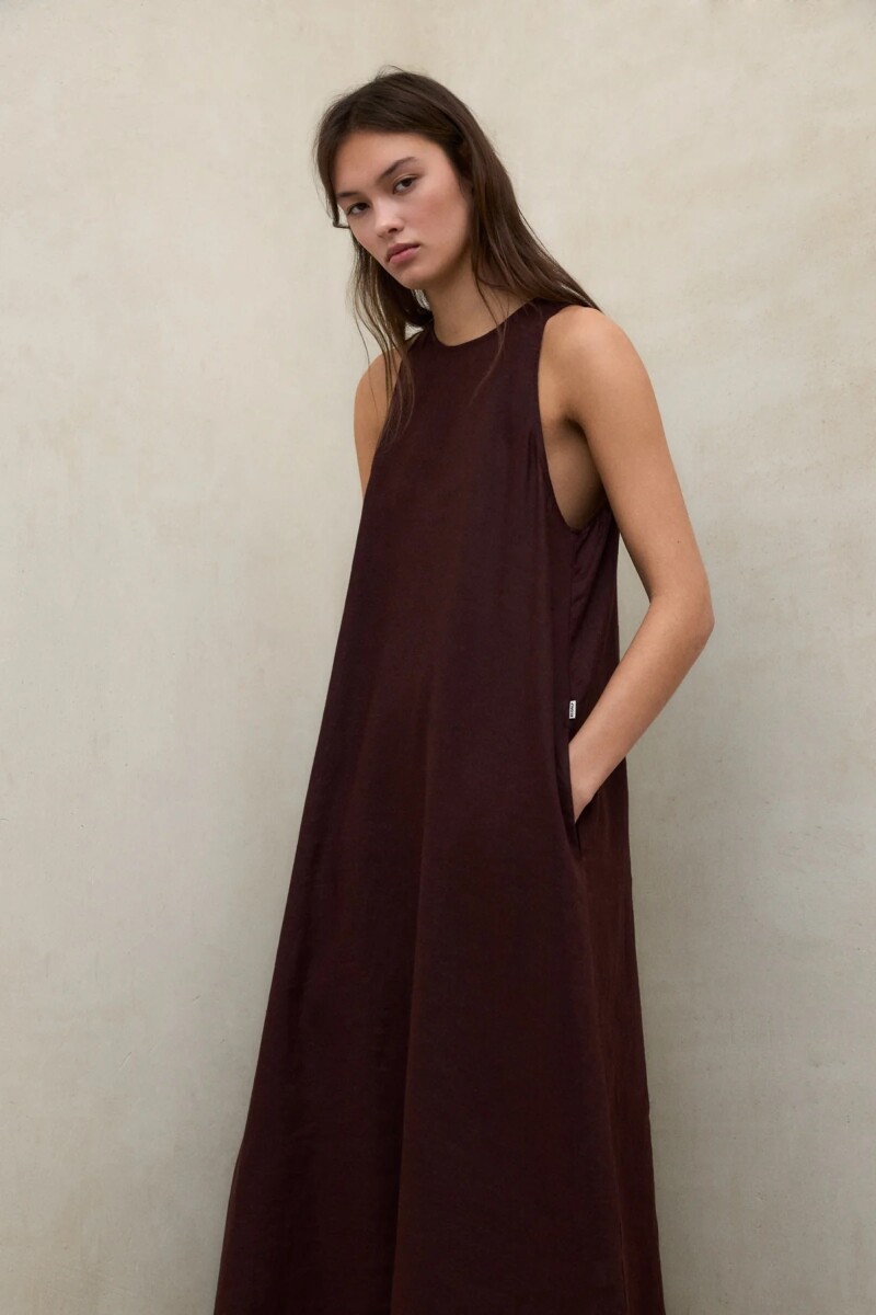VESTIDO UKARA Marron