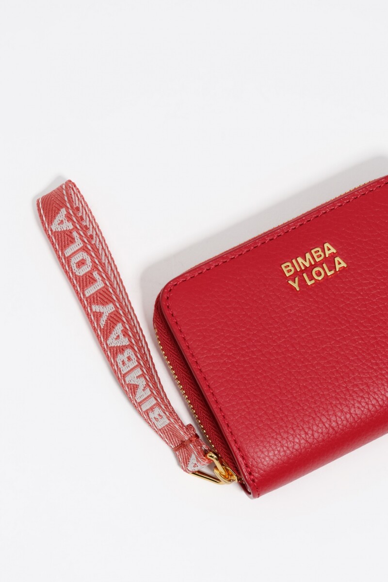 BILLETERA Rojo